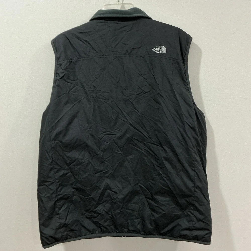 The North Face Men's Reversible Granola Vest Size XL Grey Black Gorpcore